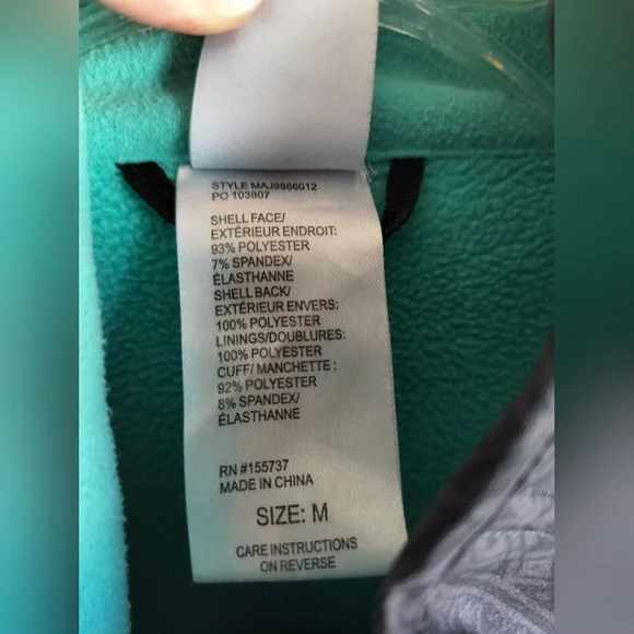 Cinch Women's Charcoal Grey And Turquoise Aztec Print Concealed Carry Jacket M - Picture 9 of 16